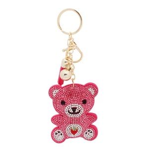 Teddy Bear Keychain Bag Charm